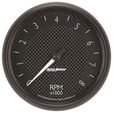 AutoMeter GT Series 5in In Dash 8K RPM Tachometer (8098)