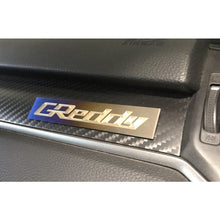 Load image into Gallery viewer, GReddy Titanium Emblem - (105x20mm) (18000201)