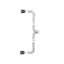 Load image into Gallery viewer, aFe Takeda 2-1/2 IN 304 Stainless Steel Axle-Back Exhaust System w/Black Tips (49-37014-B)