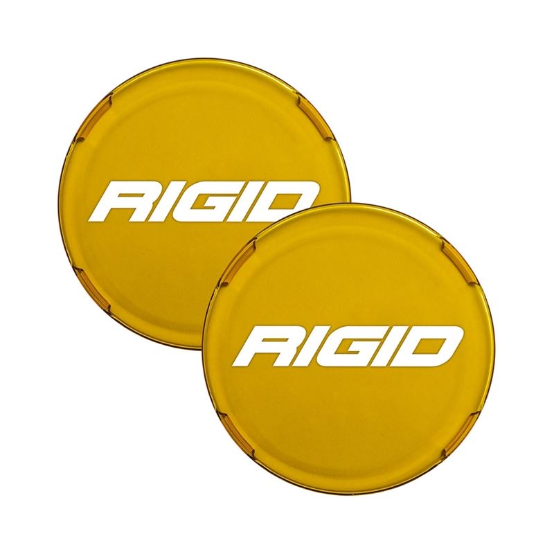 Rigid Industries Light Cover For 360-Series 4 Inch LED Lights, Amber, Pair (363672)