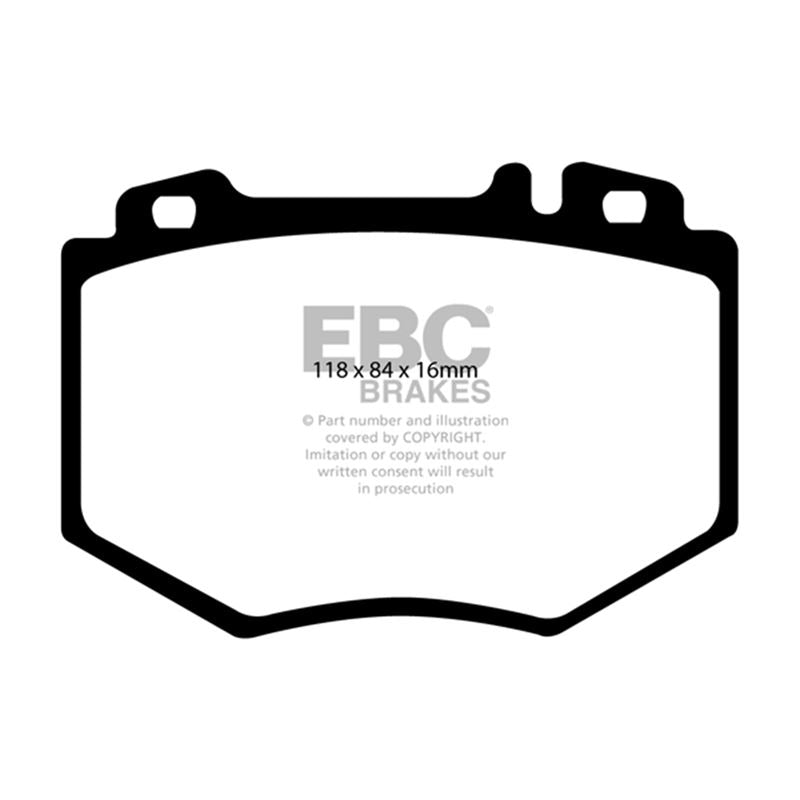 EBC Yellowstuff Street And Track Brake Pads (DP41487R)