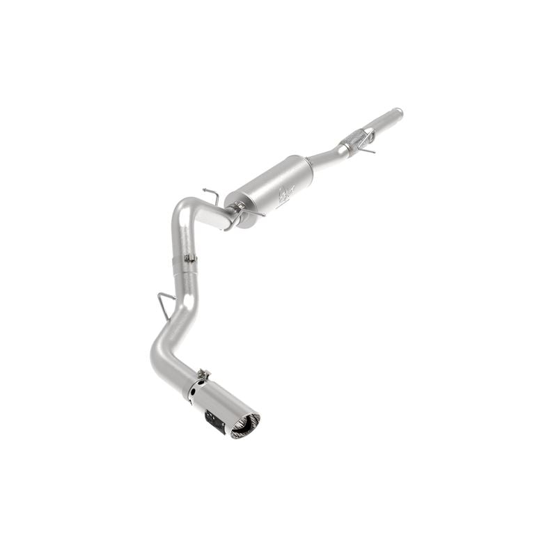 aFe Apollo GT Series 4 IN 409 Stainless Steel Cat-Back Exhaust System w/ Polish Tip (49-44116-P)