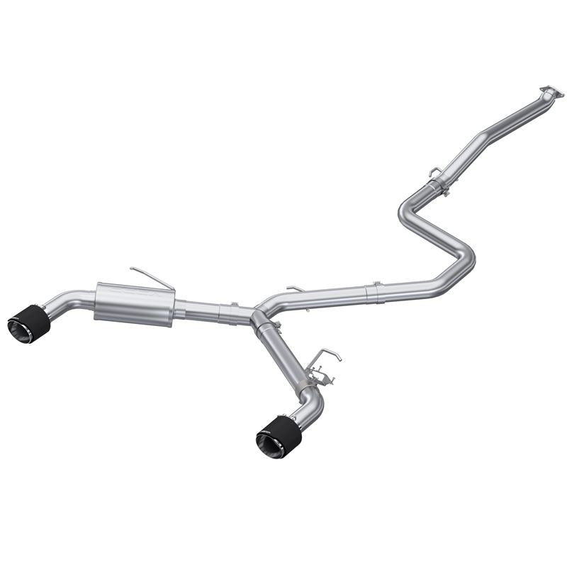 MBRP Exhaust 3in. Cat-Back Dual Split Rear Exit Active T304 (S47103CF)