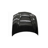 VIS Racing Invader Style Black Carbon Fiber Hood (03CHCAV2DVS-010C)