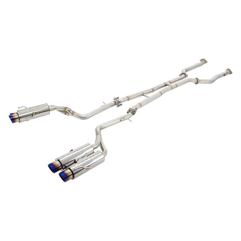 APEXi® N1-X Evolution Extreme 304 SS Non-Resonated Header-Back Exhaust System (164KT201P)