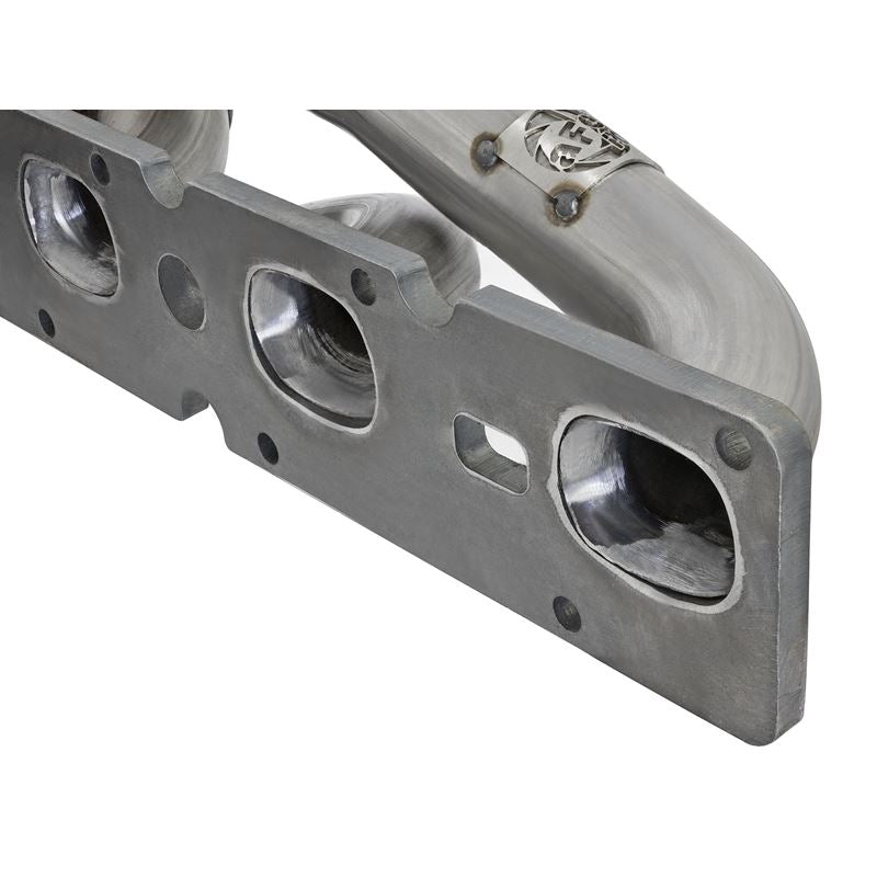 aFe Twisted Steel 409 Stainless Steel Shorty Header (48-42001-1)