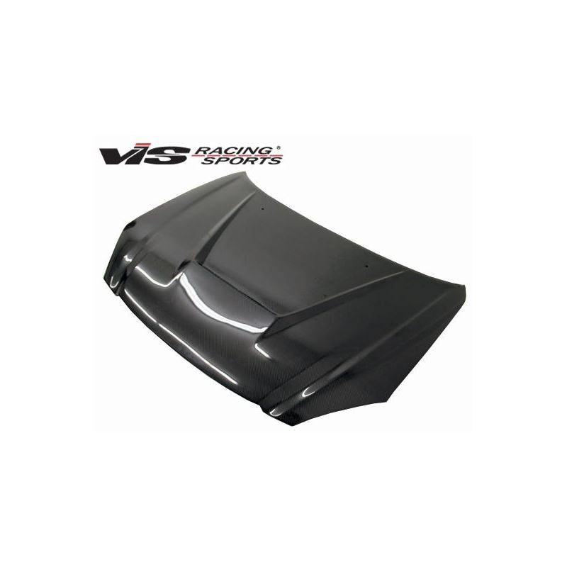 VIS Racing Invader Style Black Carbon Fiber Hood (02NSALT4DVS-010C)