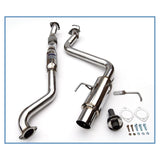 Invidia 08+ WRX Sedan 76mm (101mm tip) Single N1 SS Tip Cat-back Exhaust (HS08SW4GTP)