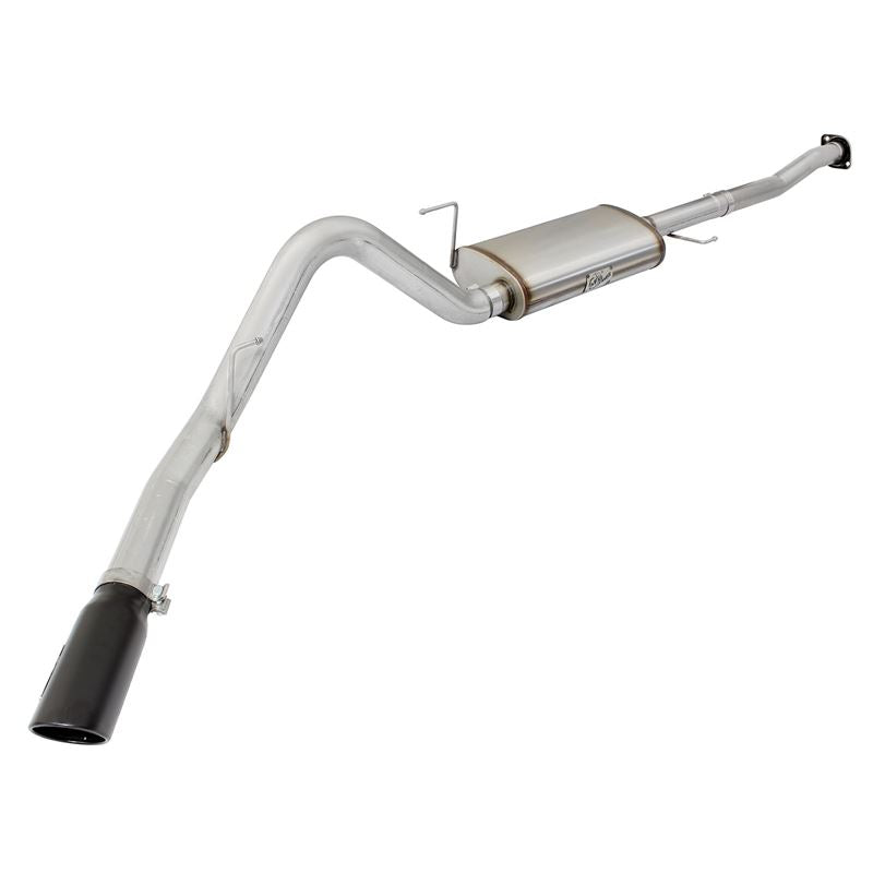 aFe MACH Force-Xp 3 IN to 3-1/2 IN 409 Stainless Steel Cat-Back Exhaust w/ Black Tip (49-43073-B)