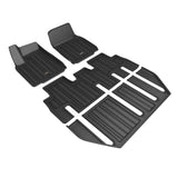 3D Maxpider 22-24 Tesla Model X 7-Seat Elitect Black R1 R2 R3 (E1TL04801809)