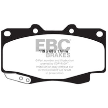 Load image into Gallery viewer, EBC Yellowstuff Street And Track Brake Pads (DP42005R)