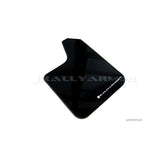 Rally Armor Black Mud Flap/White Logo (MF12-UR-BLK/WH)