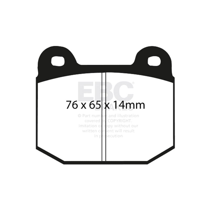 EBC Ultimax OEM Replacement Brake Pads (UD961)