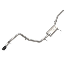 Load image into Gallery viewer, aFe Vulcan Series 2-1/2 IN 304 Stainless Steel Cat-Back Exhaust System w/ Black Tip (49-33145-B)