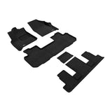 3D Maxpider ELEGANT Floor Mat, BLACK, 1ST ROW/2ND ROW/3RD ROW (L1BC04004709)