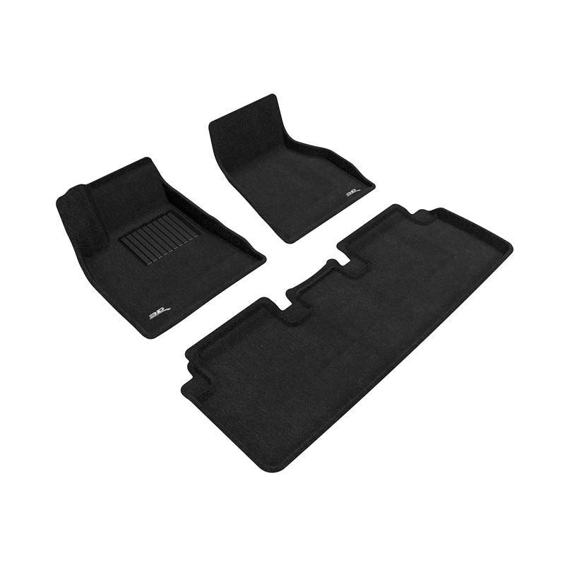 3D Maxpider ELEGANT Floor Mat, BLACK, 1ST ROW/2ND ROW (L1TL01304709)