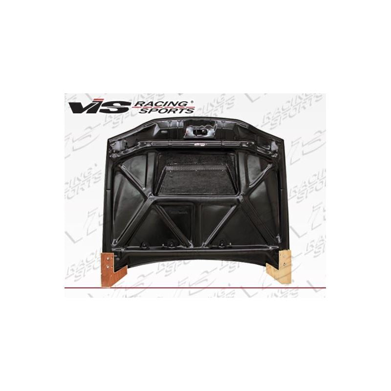 VIS Racing Invader Style Black Carbon Fiber Hood (98TYCOR4DVS-010C)