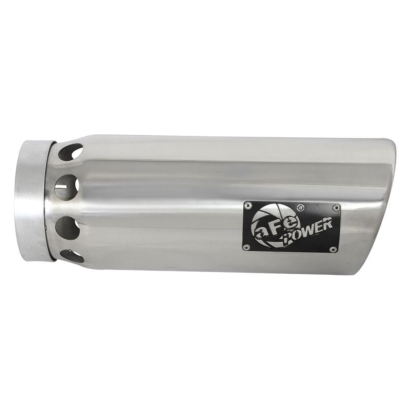 aFe MACH Force-Xp 304 Stainless Steel Intercooled Clamp-on Exhaust Tip Polished (49T50601-P161)