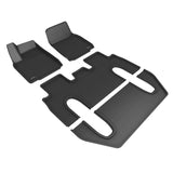 3D Maxpider KAGU Floor Mat, BLACK, 1ST ROW/2ND ROW/3RD ROW (L1TL04301509)