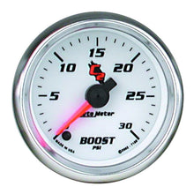 Load image into Gallery viewer, AutoMeter C2 52mm 30 PSI Electronic Boost Gauge (7160)