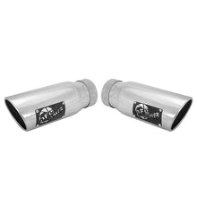 Load image into Gallery viewer, aFe MACH Force-Xp 304 Stainless Steel Clamp-on Exhaust Tip Polished (49T35456-P12)