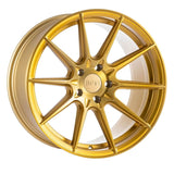 F1R F101 18x8.5 - Brushed Gold Wheel