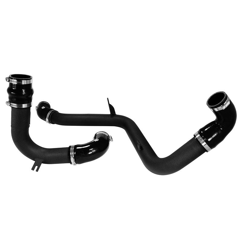 aFe BladeRunner 2-1/2 IN Aluminum Hot and Cold Charge Pipe Kit Black (46-20184-B)