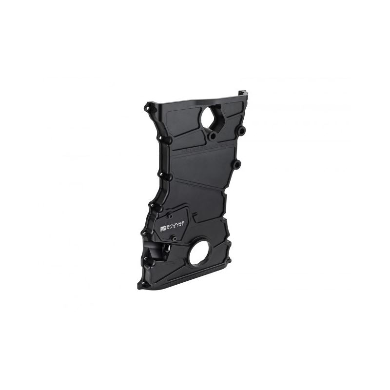 Skunk2 Racing Billet Timing Chain Cover Black Anodized - Honda / Acura K24 for 2004-2008 Acura TSX (681-05-5205)