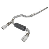 Takeda 3 IN 304 Stainless Steel Cat-Back Exhaust System w/ Polished Tip (49-33103-P)