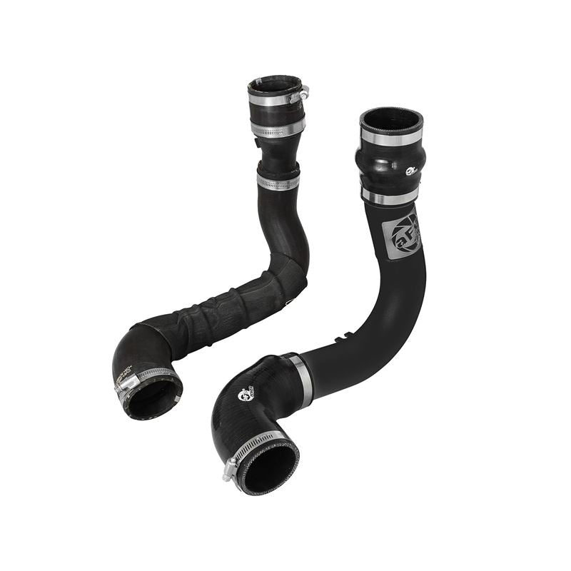 aFe BladeRunner 2-1/2 IN Aluminum Cold Charge Pipe Black (46-20189-B)