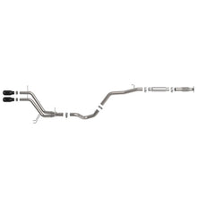 Load image into Gallery viewer, Takeda 2-1/2 IN to 3 IN 304 Stainless Steel Cat-Back Exhaust w/ Black Tip for 2013-2017 Hyundai Veloster(49-37018-B)