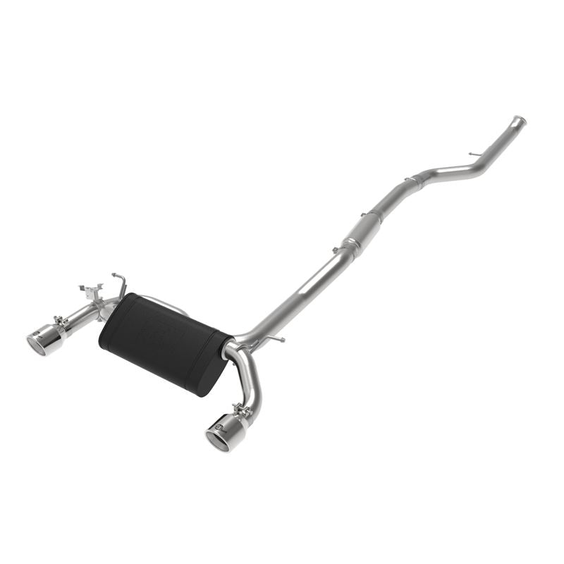 aFe MACH Force-XP 3 IN to 2-1/2 IN 304 Stainless Steel Cat-Back Exhaust Polished (49-36347-P)