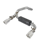 Takeda 3 IN 304 Stainless Steel Axle-Back Exhaust System w/ Polished Tip (49-33104-P)