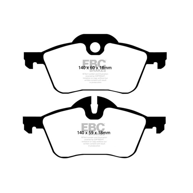 EBC Yellowstuff Street And Track Brake Pads (DP41388R)