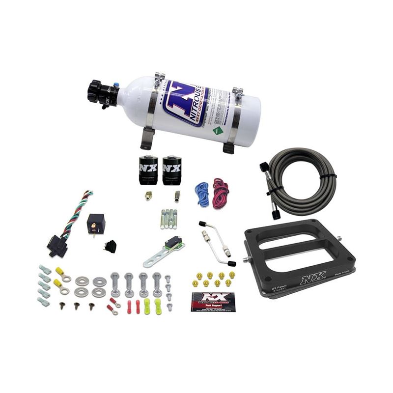 Nitrous Express Dom/Alcohol Nitrous Kit (100-500HP) w/5lb Bottle (50075-05)