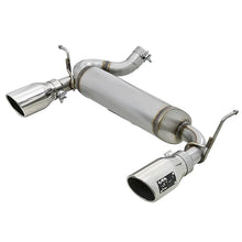 Load image into Gallery viewer, aFe Rebel Series 2-1/2 IN 409 Stainless Steel Axle-Back Exhaust w/ Polished Tips (49-48061-P)