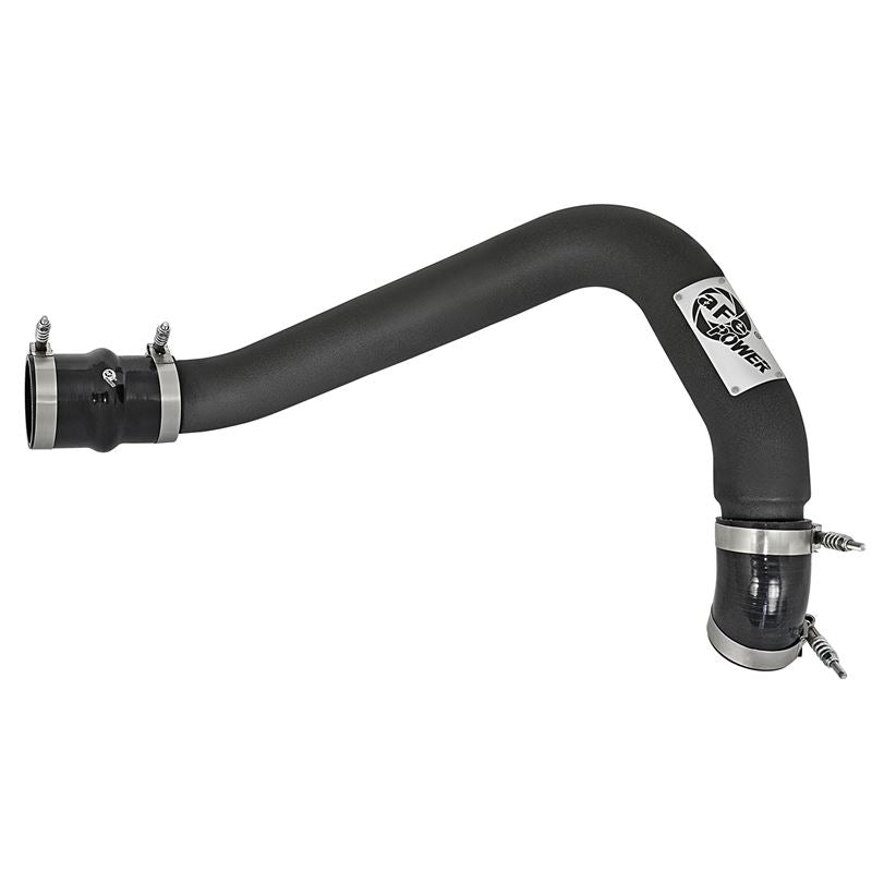 aFe BladeRunner 3 IN Aluminum Hot Charge Pipe Black (46-20108-B)