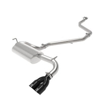 Load image into Gallery viewer, aFe Takeda 2 IN to 2-1/2 IN 304 Stainless Steel Cat-Back Exhaust System w/Black Tip (49-36047-B)