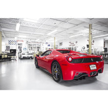 Load image into Gallery viewer, Fabspeed 458 Italia Challenge Style Dual Exhaust Tips (10-15)(FS.FER.458.DLTPF)