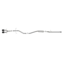 Load image into Gallery viewer, Takeda 2-1/2 IN 304 Stainless Steel Cat-Back Exhaust System w/ Carbon Fiber Tips (49-36620-C)