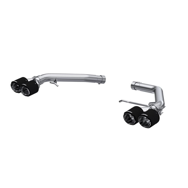 MBRP Exhaust 2.5" Axle Back, Dual Split Rear T304, with Carbon Fiber Tips (S56033CF)