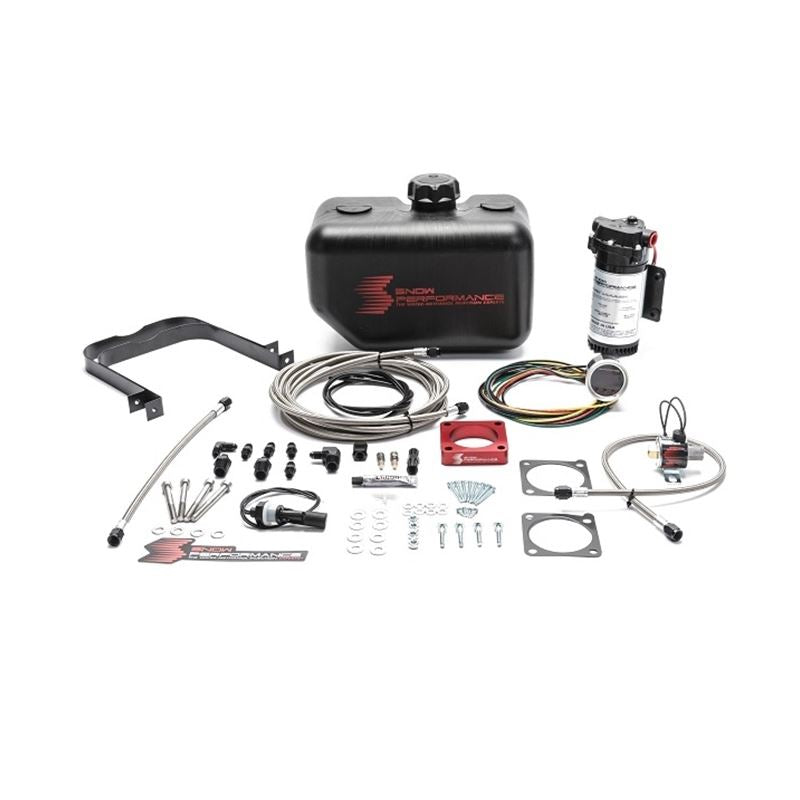 Snow Performance 08-15 Evo Stg 2 Boost Cooler Water Injection Kit w/SS Braid Line & 4AN Fittings (SNO-2120-BRD)