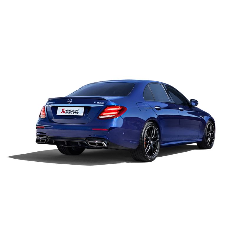 Akrapovic 16-17 AMG C63 Coupe Evolution Line Cat Back (Titanium) w/ Carbon Tips (Req. Link Pipe) (MTP-ME/T/3H)