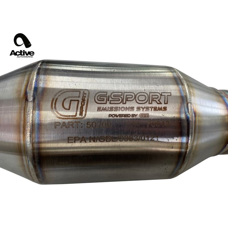 Active Autowerke E9X M3 Signature X Pipe with GESI Ultra High Flow Cats (11-018)