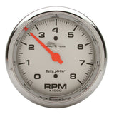 AutoMeter Pro-Cycle Gauge Tach 3 3/4in 8K Rpm 2and4 Cylinder Silver (19302)