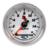 AutoMeter C2 52mm 1600 Deg F Electronic EGT Gauge (7144)