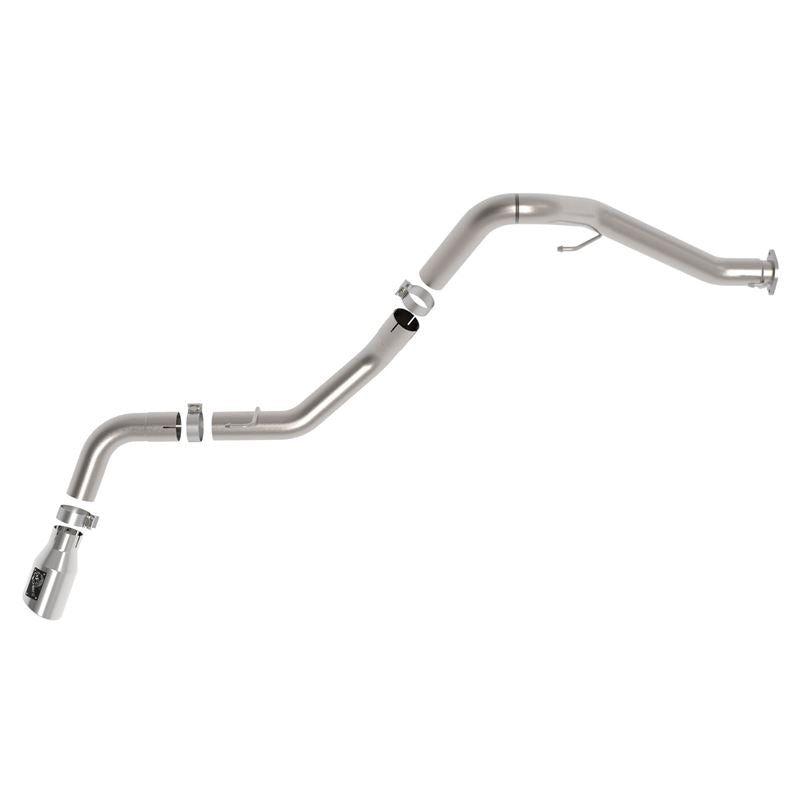 aFe Vulcan Series 3 IN 304 Stainless Steel DPF-Back Exhaust System w/Polished Tip for 2021-2021 Jeep Gladiator(49-38093-P)