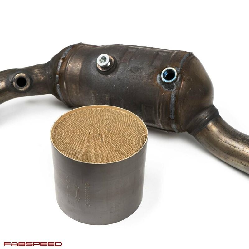 Fabspeed 996 Carrera Factory/OEM Catalytic Converter Re-Coring (99-04) (FS.FER.430.OECCR)