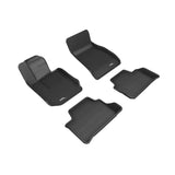 3D Maxpider KAGU Floor Mat, BLACK, 1ST ROW/2ND ROW (L1BM10301509)