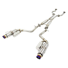 Load image into Gallery viewer, APEXi® N1-X Evolution Extreme 304 SS Header-Back Exhaust System with Split Rear Exit (164KT209)